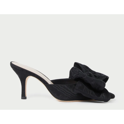 Loeffler Randall Margot Black Bow Mule