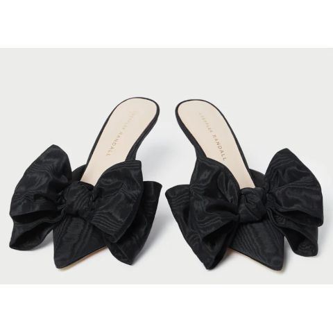 Loeffler Randall Margot Black Bow Mule