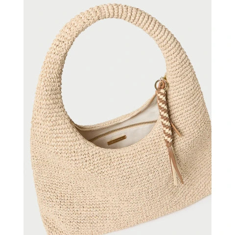 Loeffler Randall Willow Natural Woven Hobo Bag