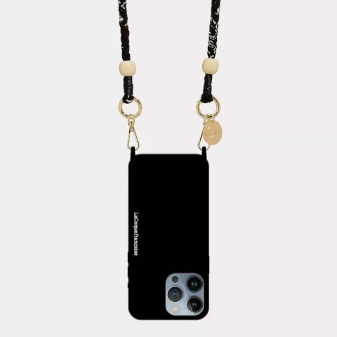 La Coque Francais Black Soft Touch Case