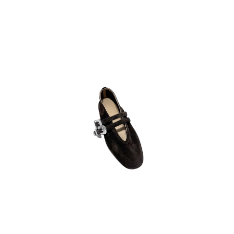 Le Monde Beryl Claudia Slipper in Grey Suede
