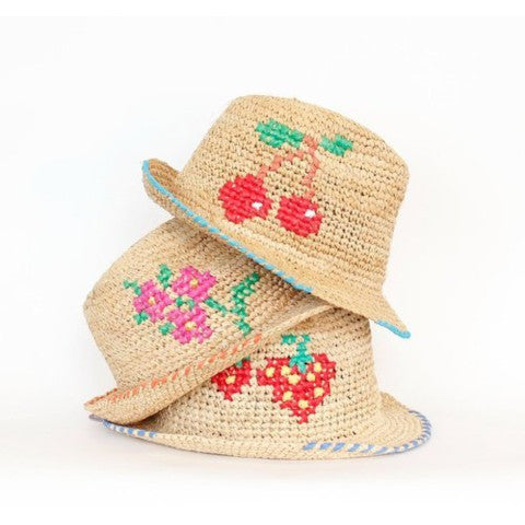 Lola Hats Tutti Fruitti Raffia Sun Hat