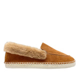 Manebi Espadrille with Faux Fur Lining