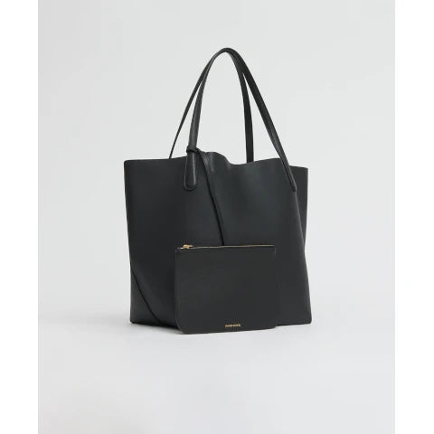 Mansur Gavriel Everyday Soft Tote in Black/Red