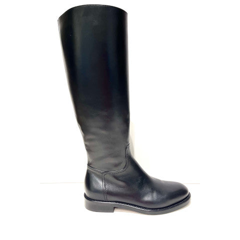 Mara Bini Vitello Boot in Black Leather