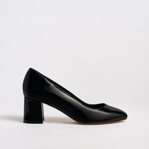 Marion Parke Classic Pump 60 in Black Patent