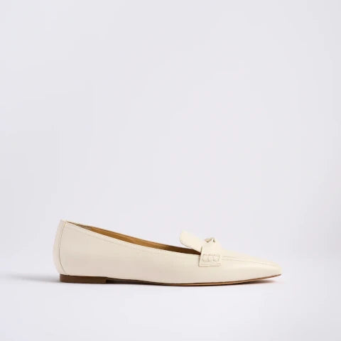 Marion Parke Courtney Loafer in Light Cream