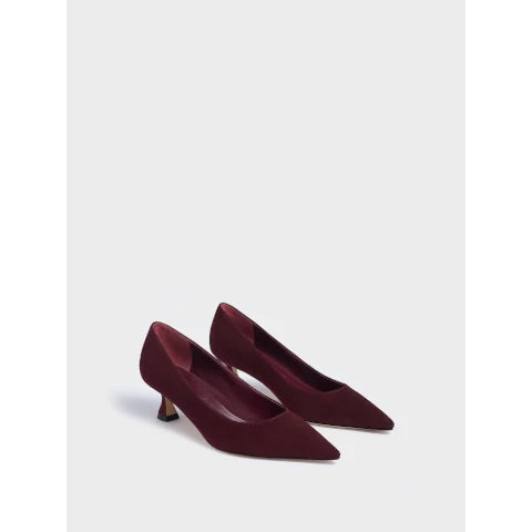 Marion Parke Flared Kitten Heel Pump