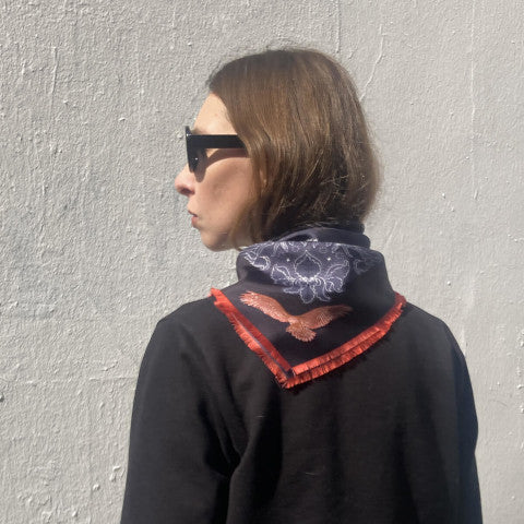 Mont Kiji Chantilly Silk Scarf