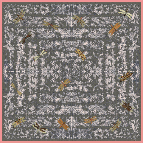Mont Kiji Demoiselle Silk Scarf