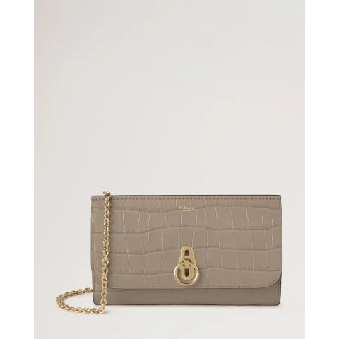 Mulberry Amberley Clutch in Cashmere Taupe