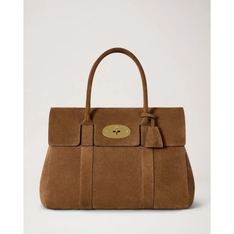 Mulberry Bayswater in Vintage Oak Suede
