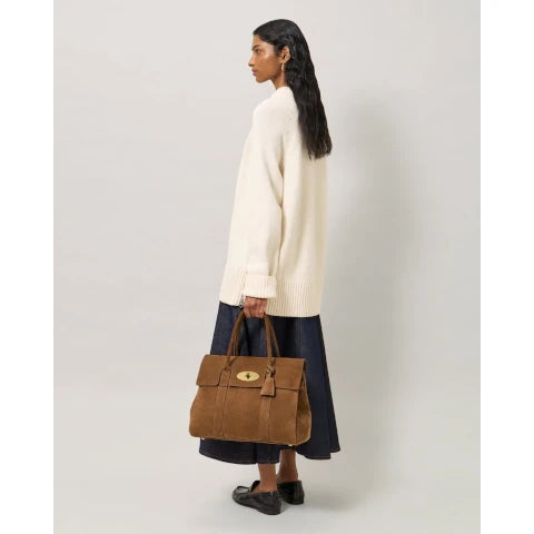 Mulberry Bayswater in Vintage Oak Suede