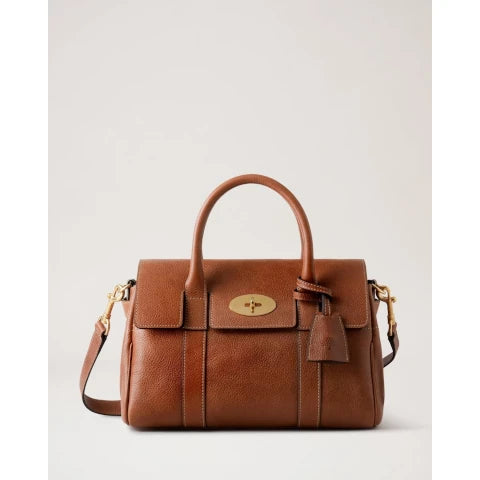 Mulberry Small Bayswater Satchel in Oak