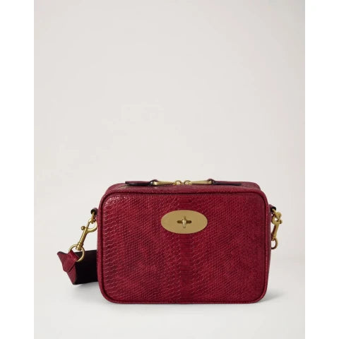 Mulberry Darley Camera Bag in Snake Print