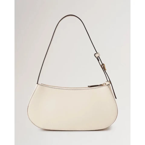 Mulberry Clovelly Shoulder Bag in Eggshell