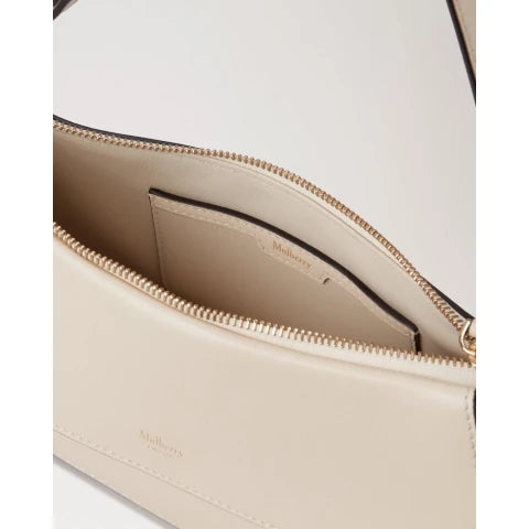 Mulberry Clovelly Shoulder Bag in Eggshell