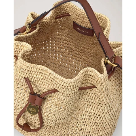 Mulberry Small Crochet Bucket Bag