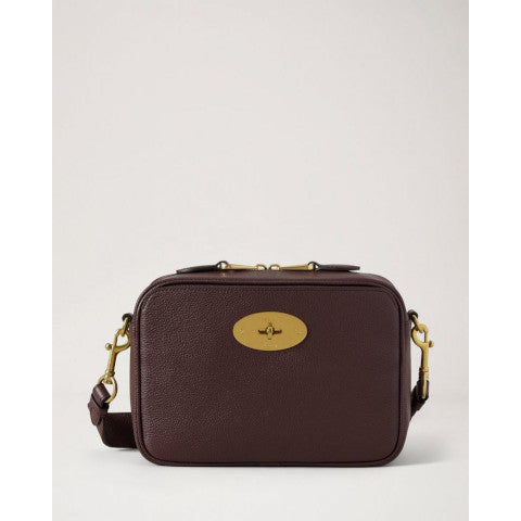 Mulberry Darley Camera Bag in Oxblood Small Classic Grain