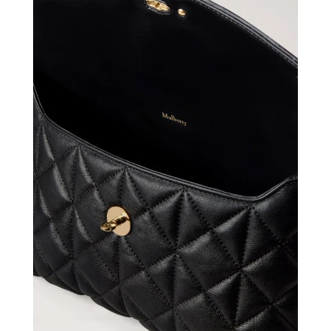 Mulberry Large Darley Pouch in Quilted Nappa