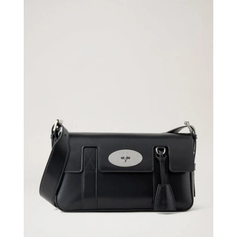 Mulberry East West Bayswater Black Shiny