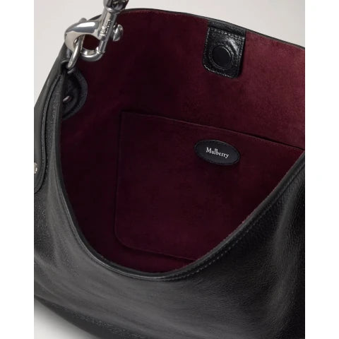 Mulberry Hackney Shoulder Bag  in High Shine Leather