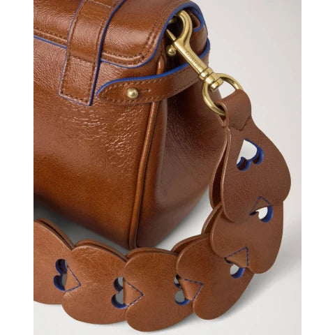 Mulberry Heart Woven Strap in Oak