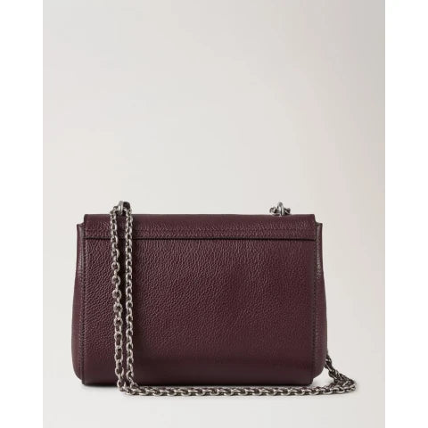 Mulberry Small Lily in Black Cherry