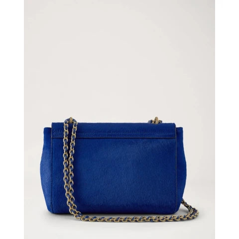 Mulberry Lily in Pigment Blue Hair Calf