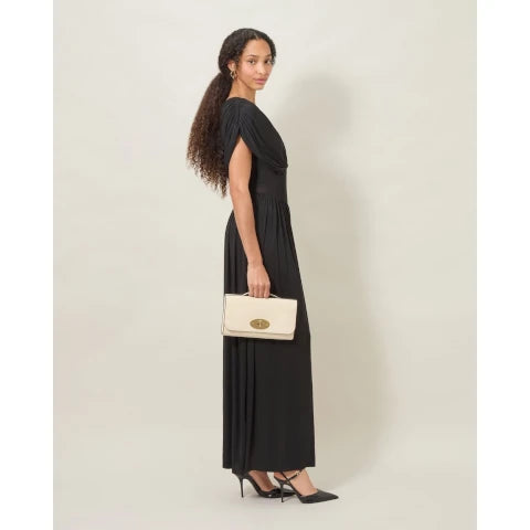Mulberry Lily Clutch Buttery Nappa Eggshell