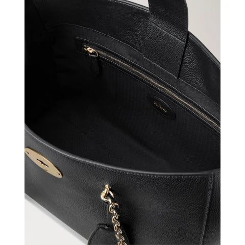 Mulberry Lily Chain Tote in Black