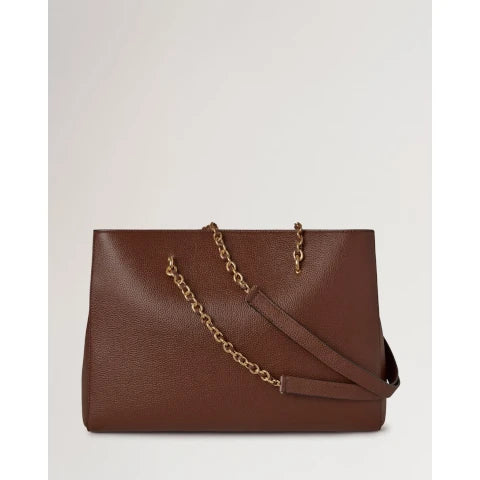 Mulberry Lily Chain Tote in Oak