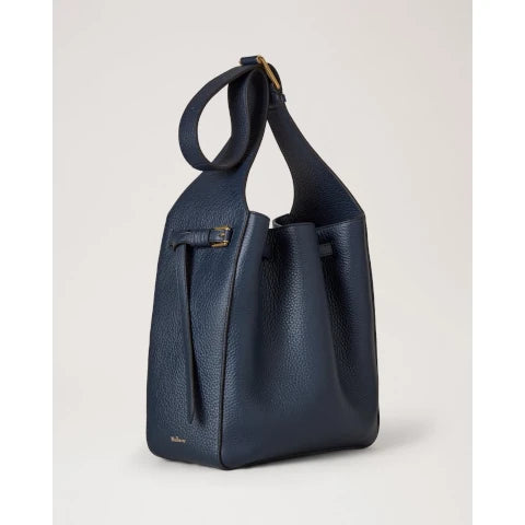Mulberry Lyra Bucket Bag in Night Sky