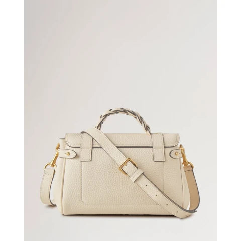 Mulberry Mini Alexa Handbag in Eggshell