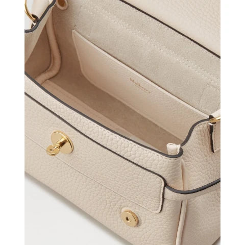 Mulberry Mini Alexa Handbag in Eggshell