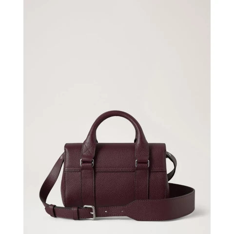 Mulberry Mini Bayswater in Black Cherry