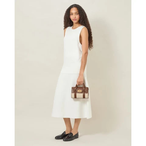 Mulberry Mini Bayswater in Raffia