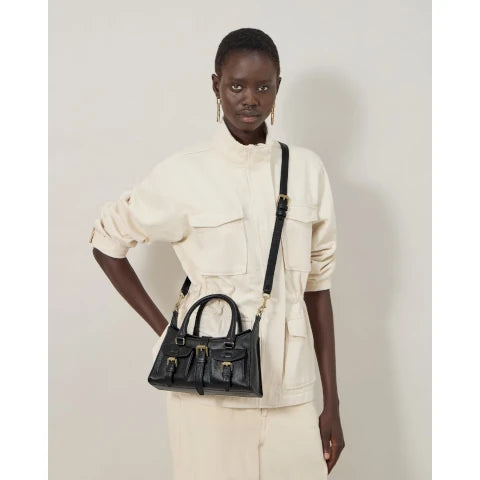 Mulberry Mini Roxanne in High Shine Leather