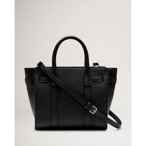 Mulberry Mini Zipped Bayswater in Black