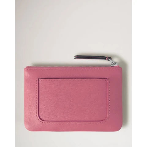 Mulberry Small Pink Zip Coin Pouch