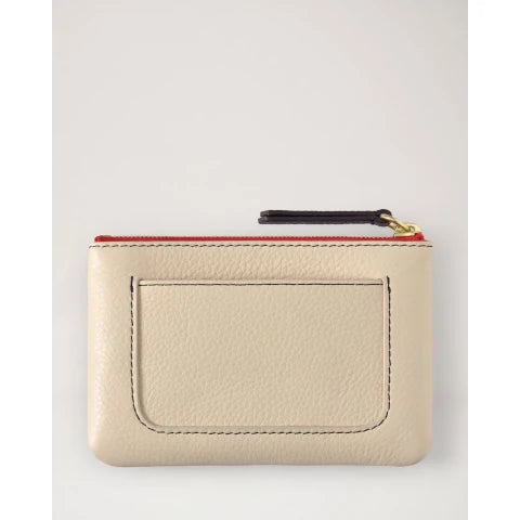 Mulberry Plaque Zip Coin Pouch
