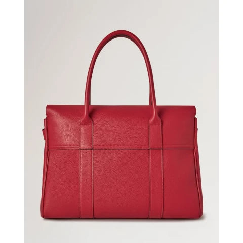 Mulberry Bayswater Small Classic Grain in Red