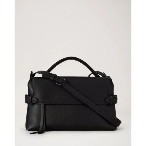 Mulberry Small Stevie Top Handle in Black