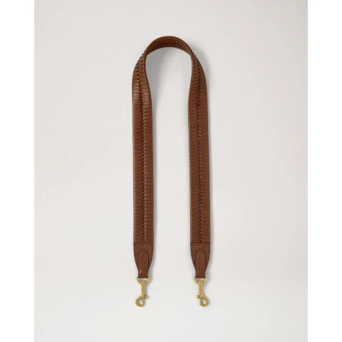 Mulberry Woven Leather Strap in Oak