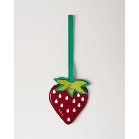 Mulberry Strawberry Bag Charm