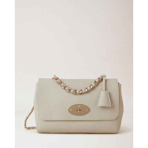 Mulberry Medium Top Handle Lily in Chalk