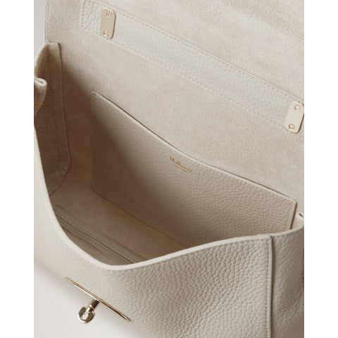 Mulberry Medium Top Handle Lily in Chalk