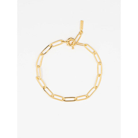 Nach Gold Chain Bracelet