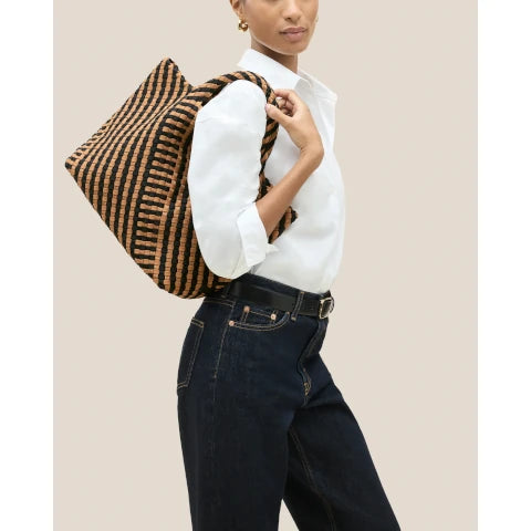 Naghedi St. Barths Medium Tote Striped