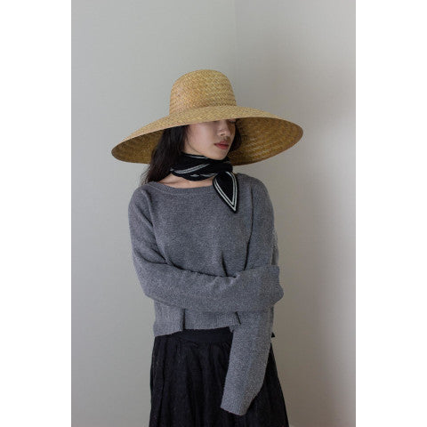 Oats & Rice Bronte Spindle-Shaped Cashmere Scarf
